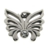 Butterfly Pendant with CZ