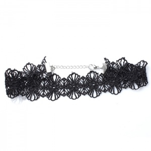 Black Lace Effect Choker