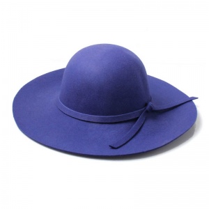 Purple Floppy Fedora